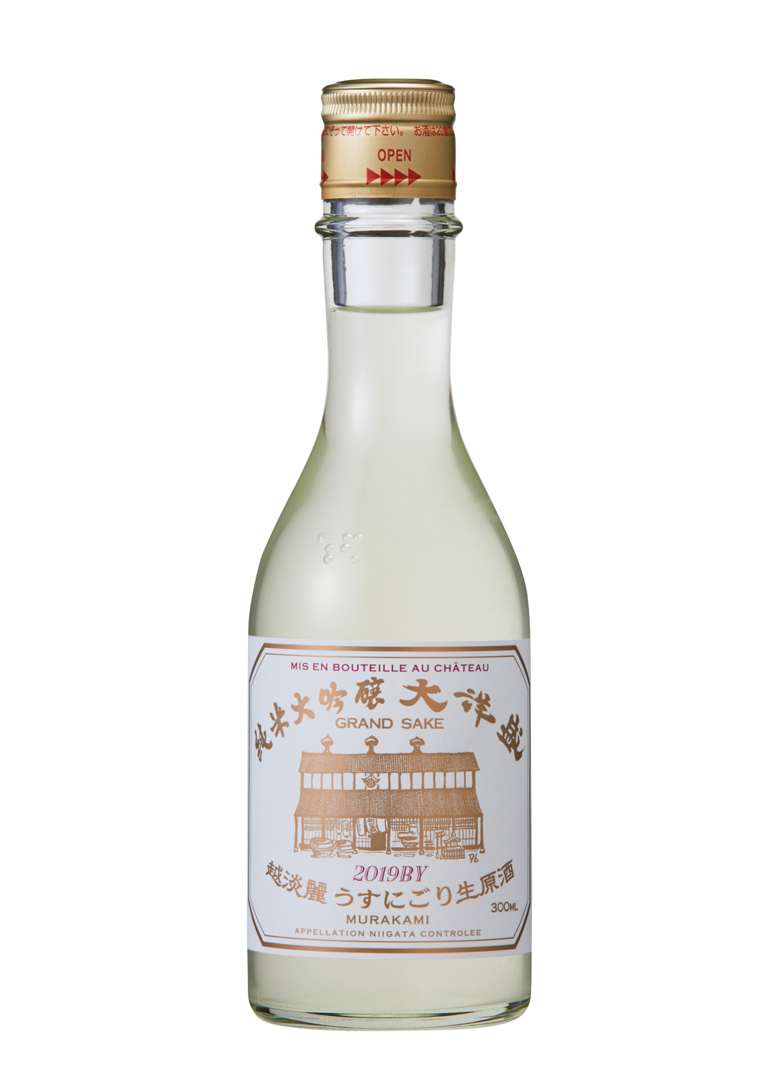 大洋盛 “越淡麗うすにごり生原酒” 純米大吟醸酒 300ｍｌ　